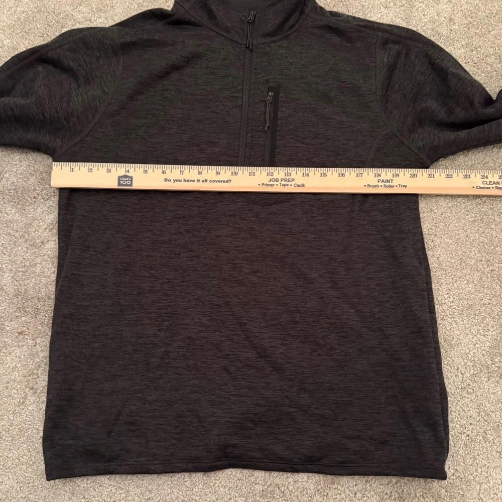The North Face 1/4 Zip Gray‎ Fleece Men’s Medium